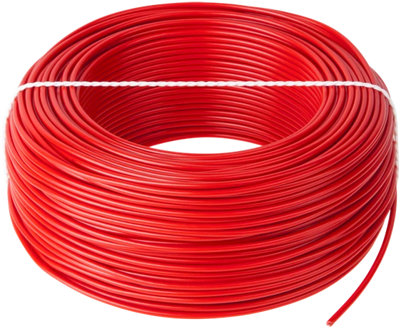 Elektrokabel LgY kabelis 1x1.5 H07V-K raudonas