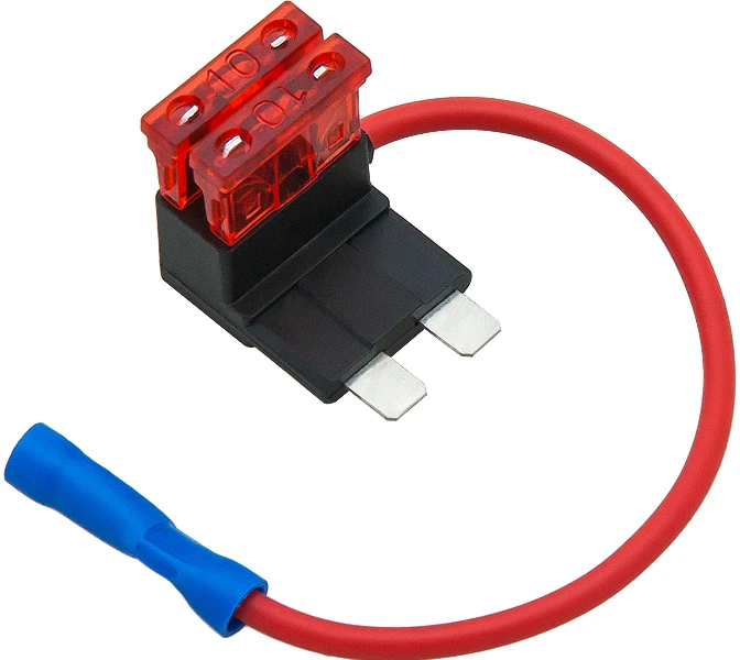 Blow Oem Saugiklio adapteris su dviem ATO MIDI tipo 10A saugikliais papildomai įrangai