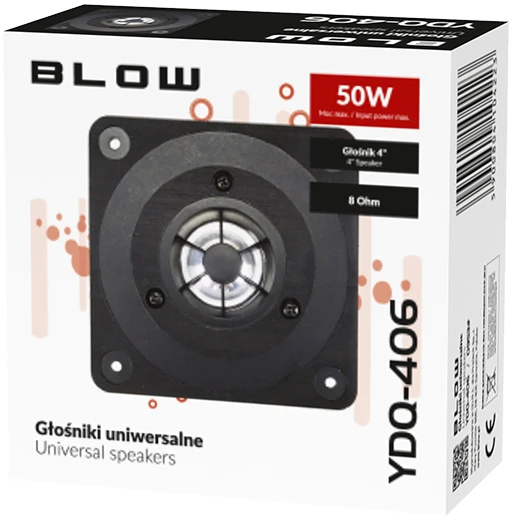 Garsiakalbis YDQ406 4" 50W 8Ohm BLOW
