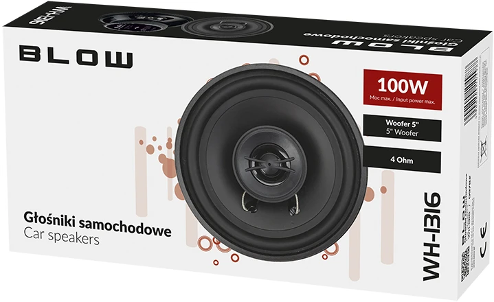 Blow Pūskite Garsiakalbis 100W WH-1316 5"