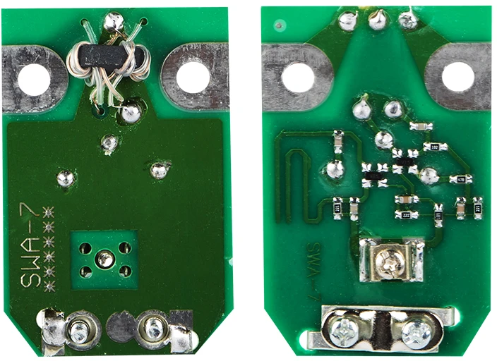 SWA-7 antenos stiprintuvo plokštė iš abiejų pusių