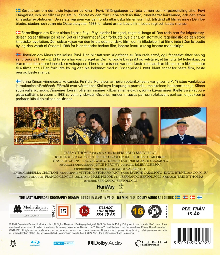 109 PASKUTINIS IMPERATORIUS (BLU RAY)