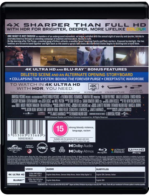 110 Amžinas apsivalymas (4K UHD + Blu-ray)