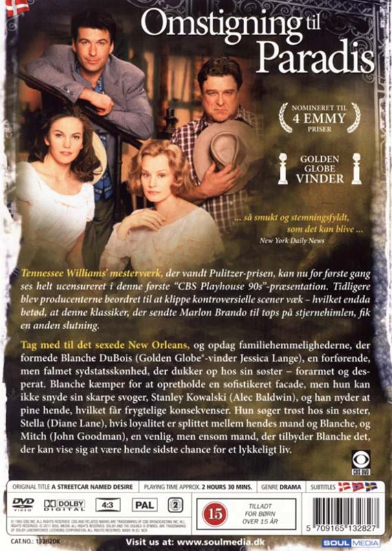 110 „Transporter Named Desire“ – Pervežimas į rojų (Jessica Lange) (2 diskai)