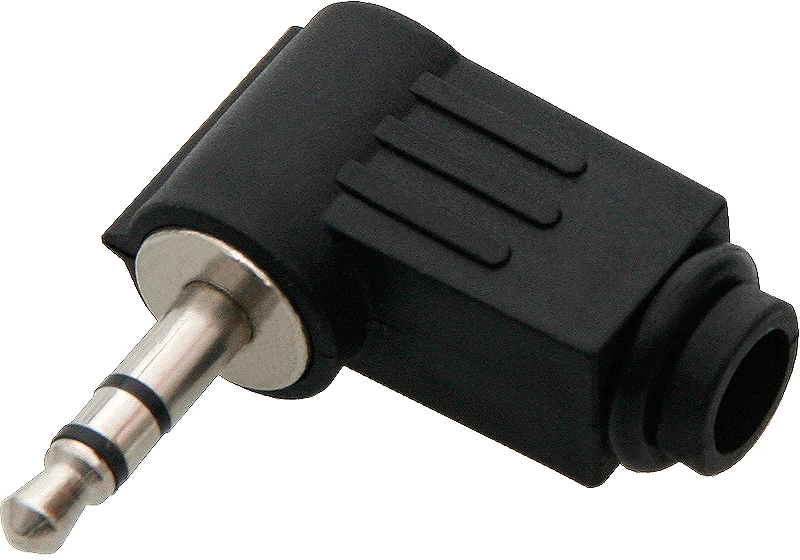 3.5mm stereo kampinis kištukas