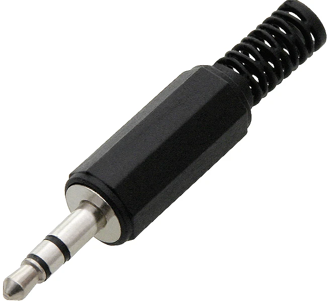 3.5mm garso kištukas su spyruokle
