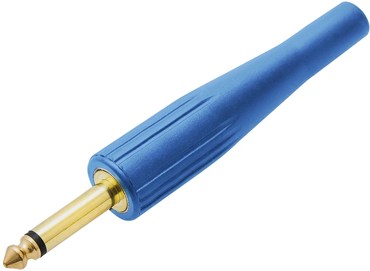 Blow Oem AUX kištukas 6.3 MONO mėlynas