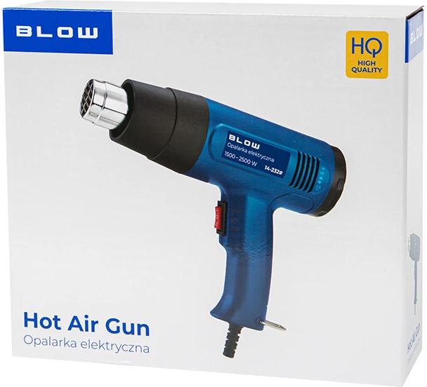 Šilumos pistoletas 1500 / 2500 W 300 - 650st BLOW