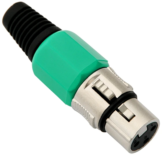 1429# 3p XLR mikrofono lizdas kabeliui