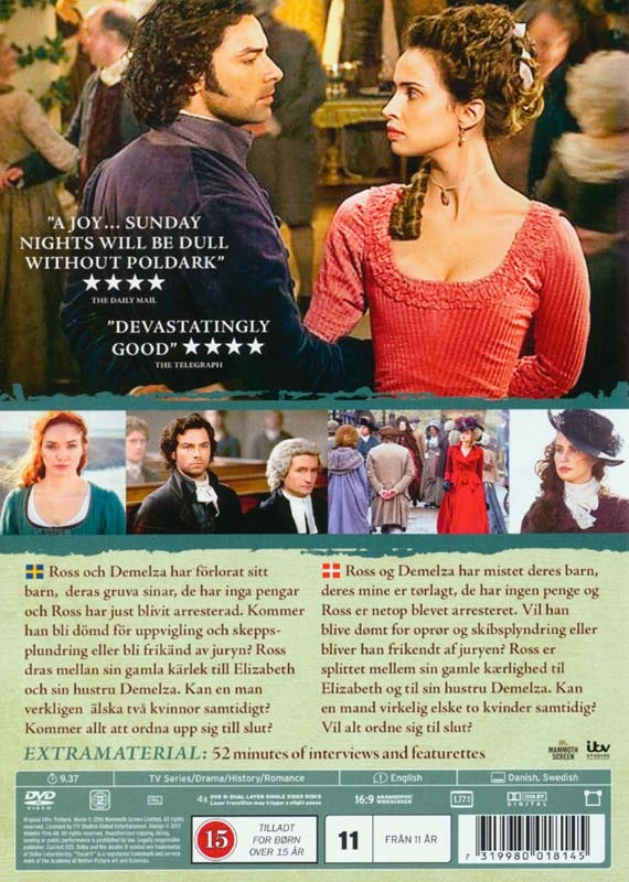147 „Poldark“: 2 sezonas (4 diskų)