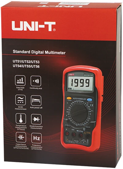 Blow Multimetras UT55 UNI-T
