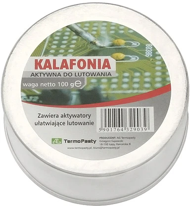 Ag Termopasty Litavimo fliusas - pušų kanifolija 100g