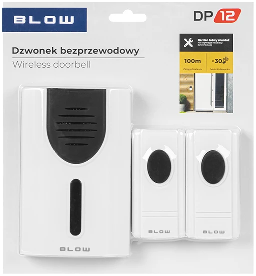 Blow Belaidis durų skambutis DP-12