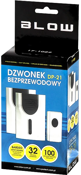Blow Belaidis durų skambutis DP-21