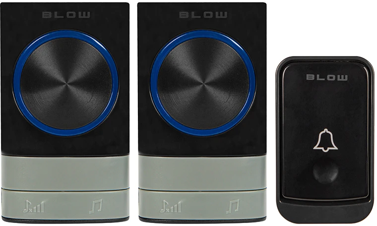Blow Belaidis durų skambutis AP-12 du imtuvai