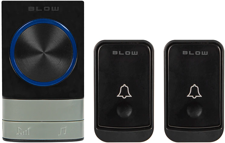 Blow Belaidis durų skambutis AP-21 du siųstuvai