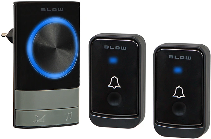 Blow Belaidis durų skambutis AP-21 du siųstuvai