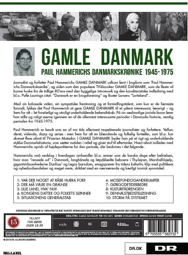 182 Senoji Danija 1945–1975 m. – DVD