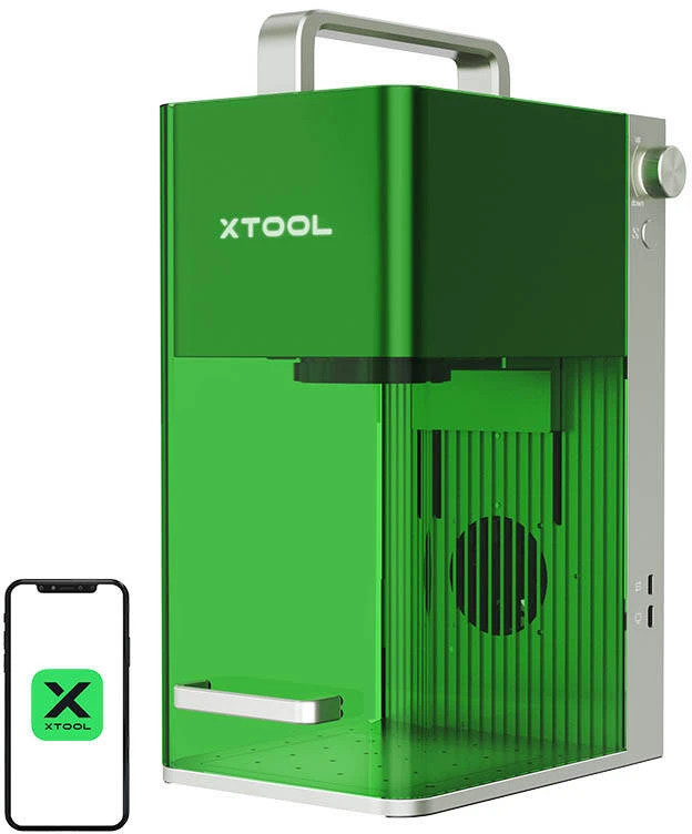 xTool F1 dviejų lazerinių šaltinių graviravimo staklės (open box)