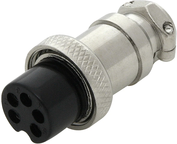 Blow CB mikrofono kištukas 5PIN kabeliui