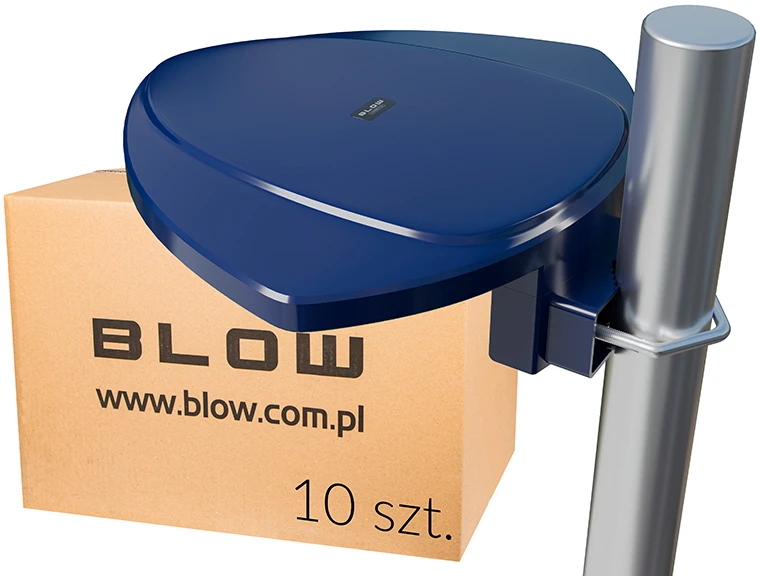 Blow DVB-T CONNECT 8K aktyvi lauko antena, 10 vnt, pakuotėje
