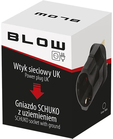 Blow Maitinimo kištukas JK PLUG/SCHUKO SOCKET +