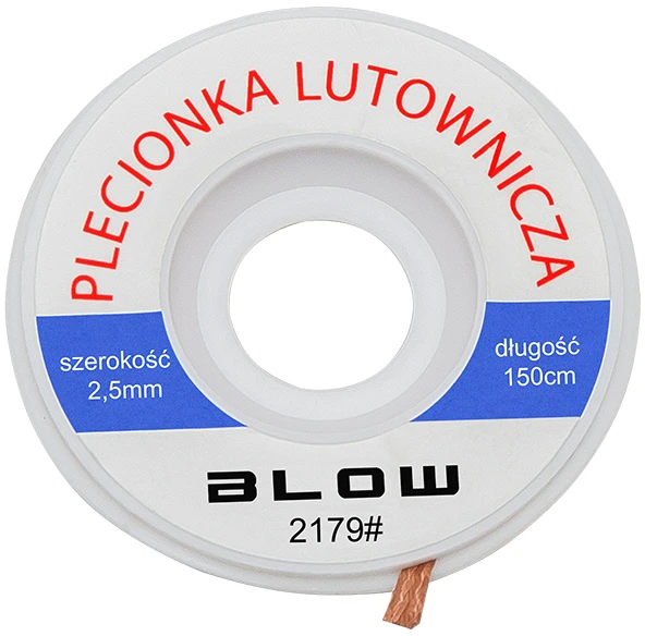 Blow Išlitavimo troselis 2.5mm 1.5m