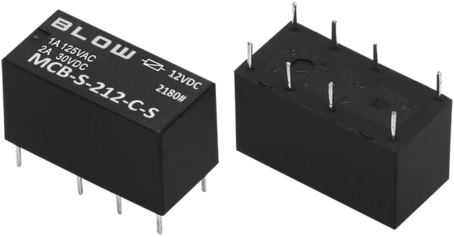 2180# Relė MCB212CS 12V (HFD27/012S)