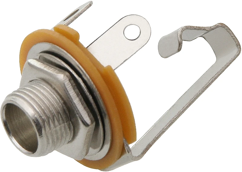 6.3 mm AUX lizdas su kontaktinėmis kojelėmis