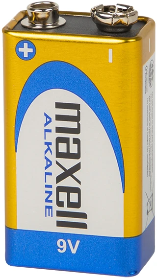 Maxell, 6LR61 baterija, 9V Alkaline (krona)