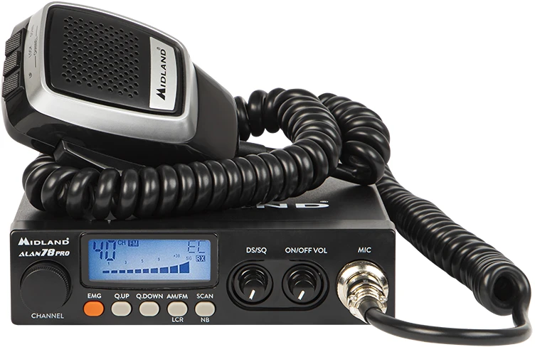 Blow CB radijas ALAN-78 PRO AM/FM/ASQ 12/24V