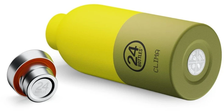 24Bottles 24Buteliai - Clima - Grøn, Gul - 500 ml