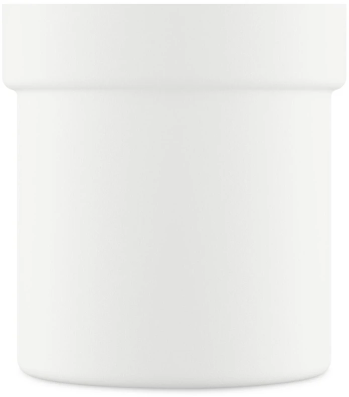 24Bottles - Šiaudelio formos puodelis - Ledo baltumo - 800 ml