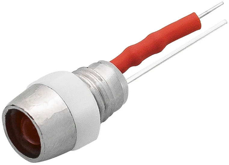 2509# 5 mm LED (12 V raudonas indikatorius)