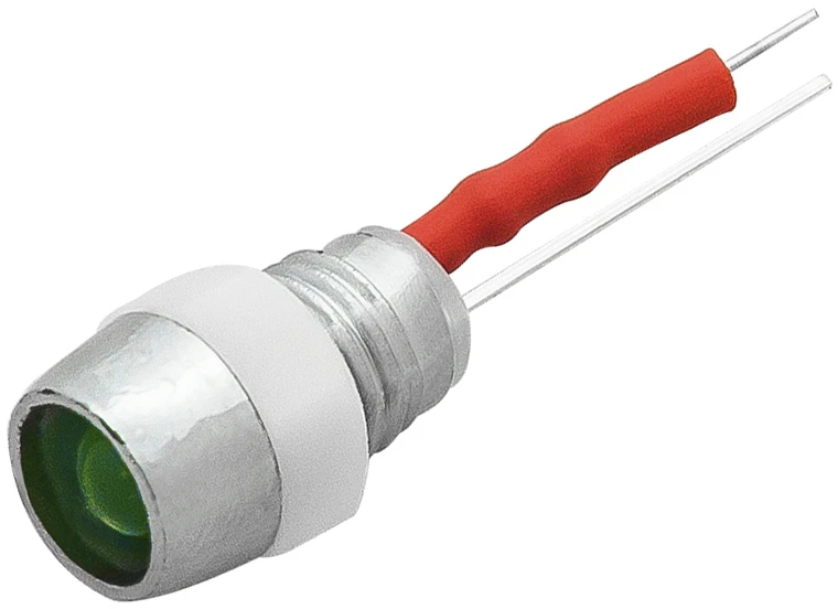 2510# 5 mm LED (12 V žalias indikatorius)