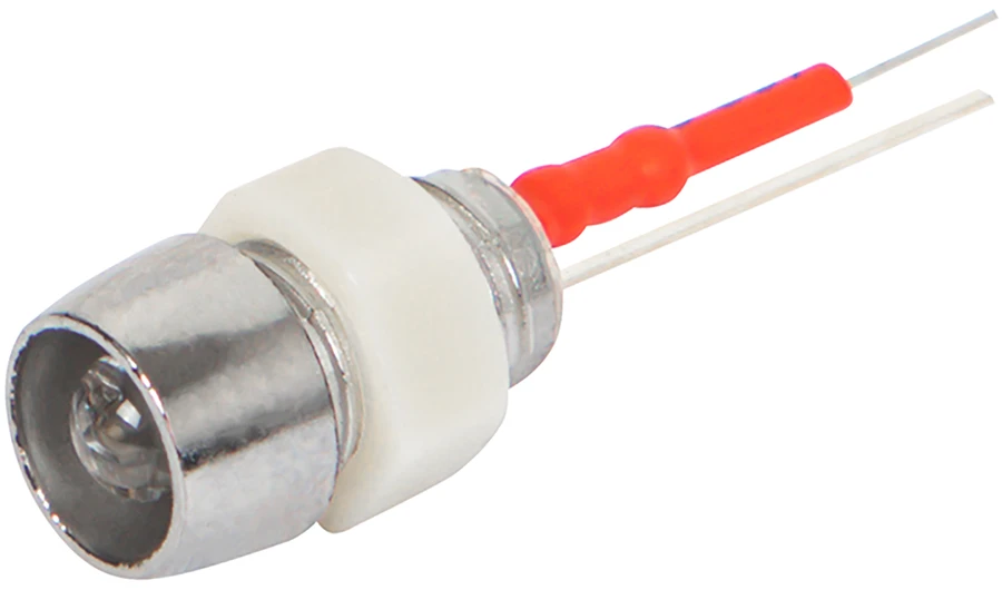 Blow 5 mm šviesos diodas (12 V BALTA indikatoriaus lemputė)