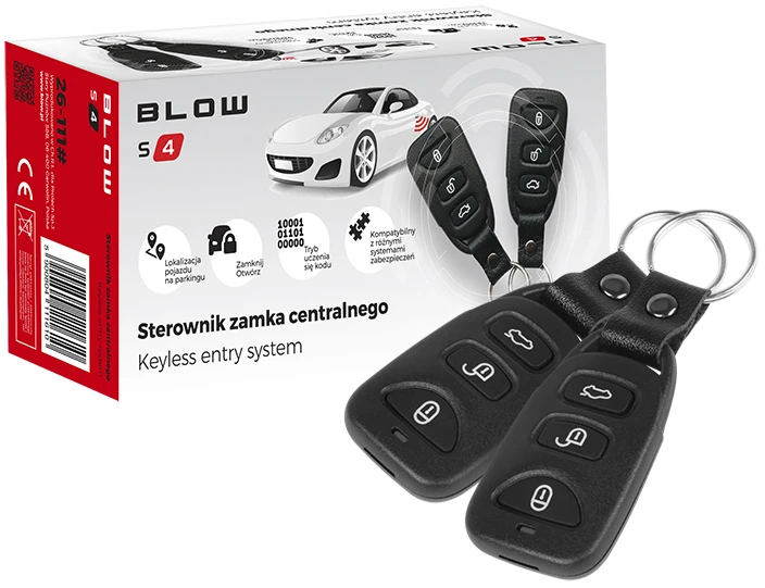 BLOW S4 pulteliai centrinio užrakto sistemai