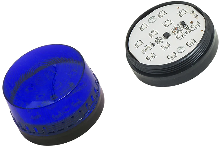 Blow Mirksinti lemputė HC-05 - LED 12V - mėlyna