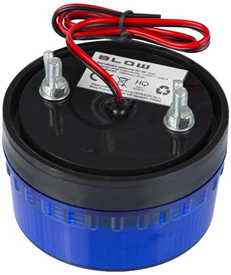 Blow Mirksinti lemputė HC-05 - LED 12V - mėlyna