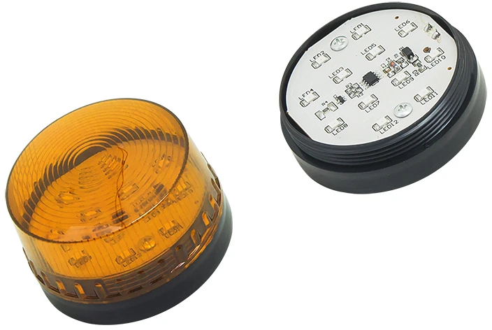 Blow Mirksinti lemputė HC-05 - LED 12V - oranžinė