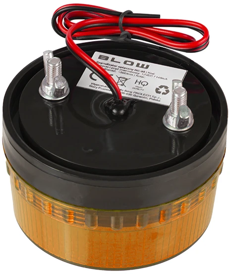 Blow Mirksinti lemputė HC-05 - LED 12V - oranžinė