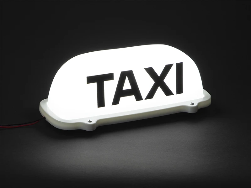 Blow Signalinė lemputė TAXI ant siurbtuko