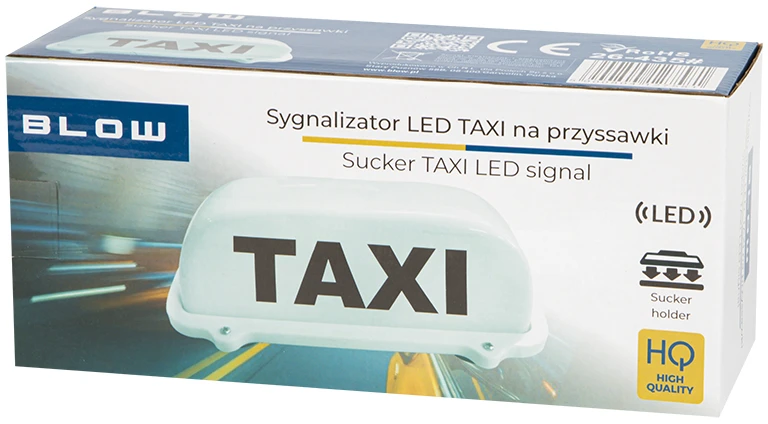 Blow Signalinė lemputė TAXI ant siurbtuko