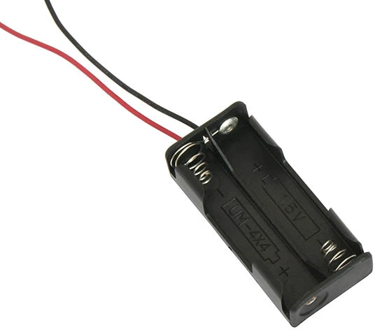 2657# Oem Baterijų laikiklis 2xAAA su laidais