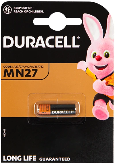 DURACELL MN27 12V Elementas