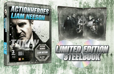 293 Liam Neeson – „Action Heroes Steelbook“ – „Blu-Ray“ – Ltd. kolekcinis leidimas