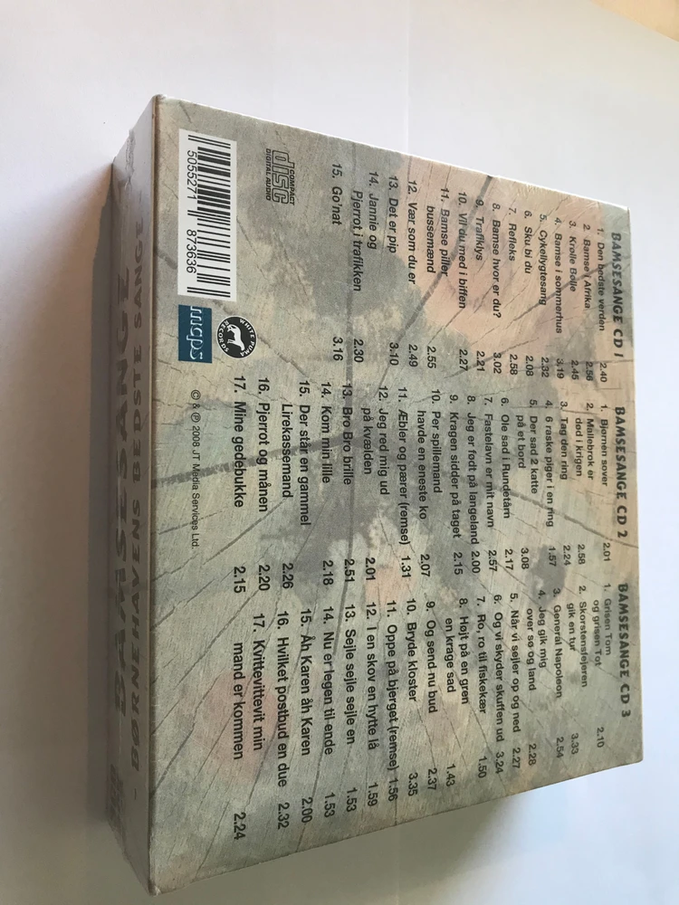 293 Meškiukų dainos, 1 tomas, 3 CD