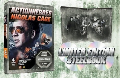 293 Nicolas Cage – „Action Heroes Steelbook“ – Ltd. kolekcinis leidimas