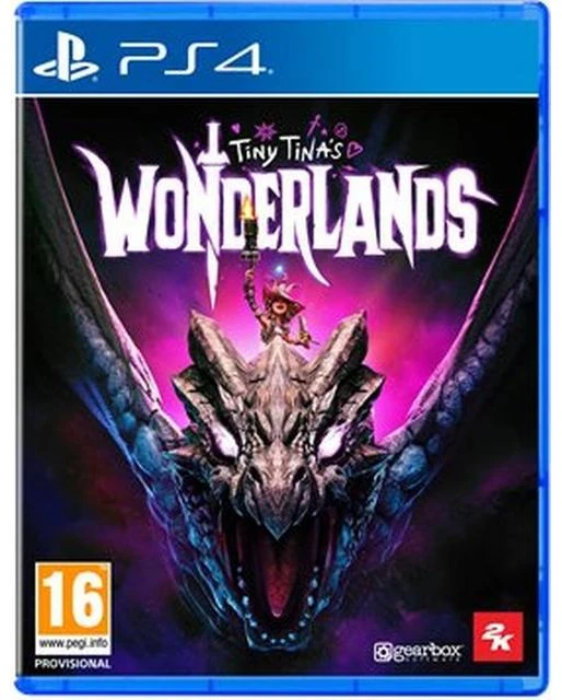2K Games 2K žaidimai Tiny Tina's Wonderlands PS4