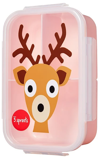 3 Sprouts - Bento dėžutė - Rožinis elnias